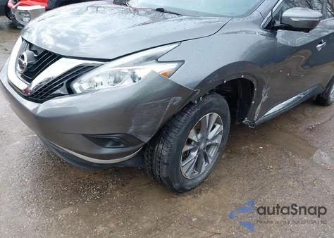 2015 Nissan Murano Sl from USA, damaged, VIN 5N1AZ2MH4FN201767